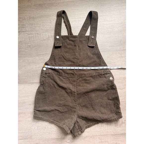 Billabong women's shipwrecked green‎ corduroy Romper 10 - Picture 4 of 12